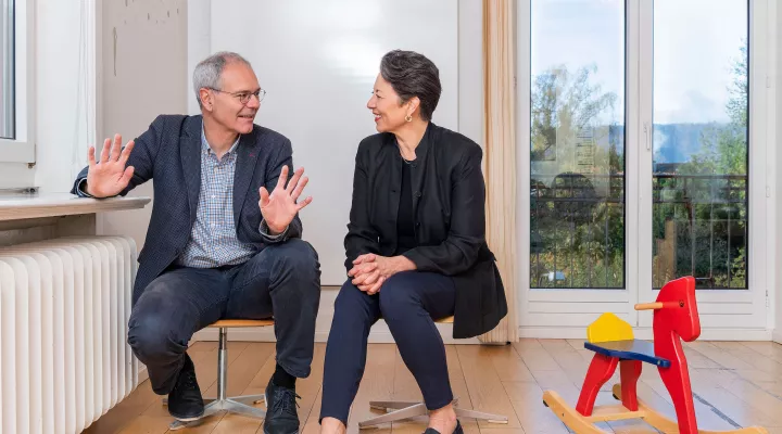 Ein Portrait von den Entwicklungspädiatern Bea Latal und Oskar Jenni