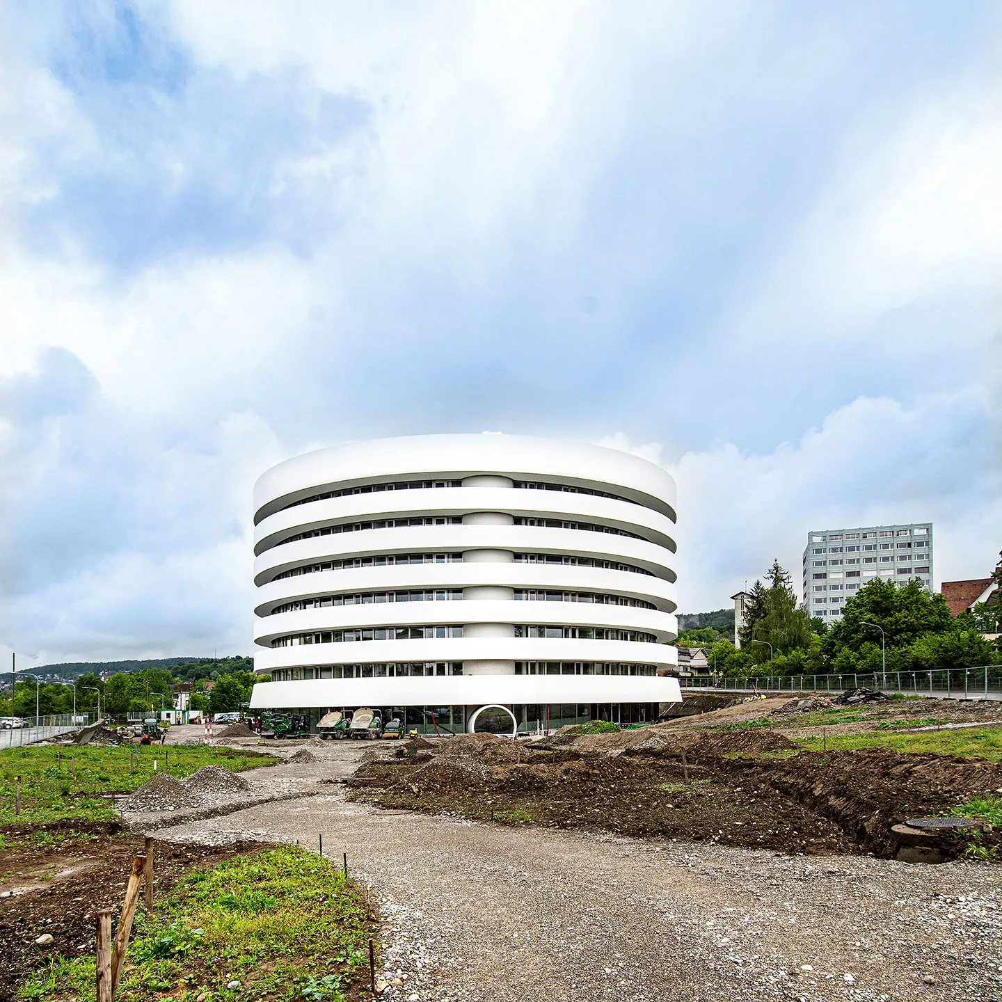 LF Gebäude, Neubau Forschungsgebäude